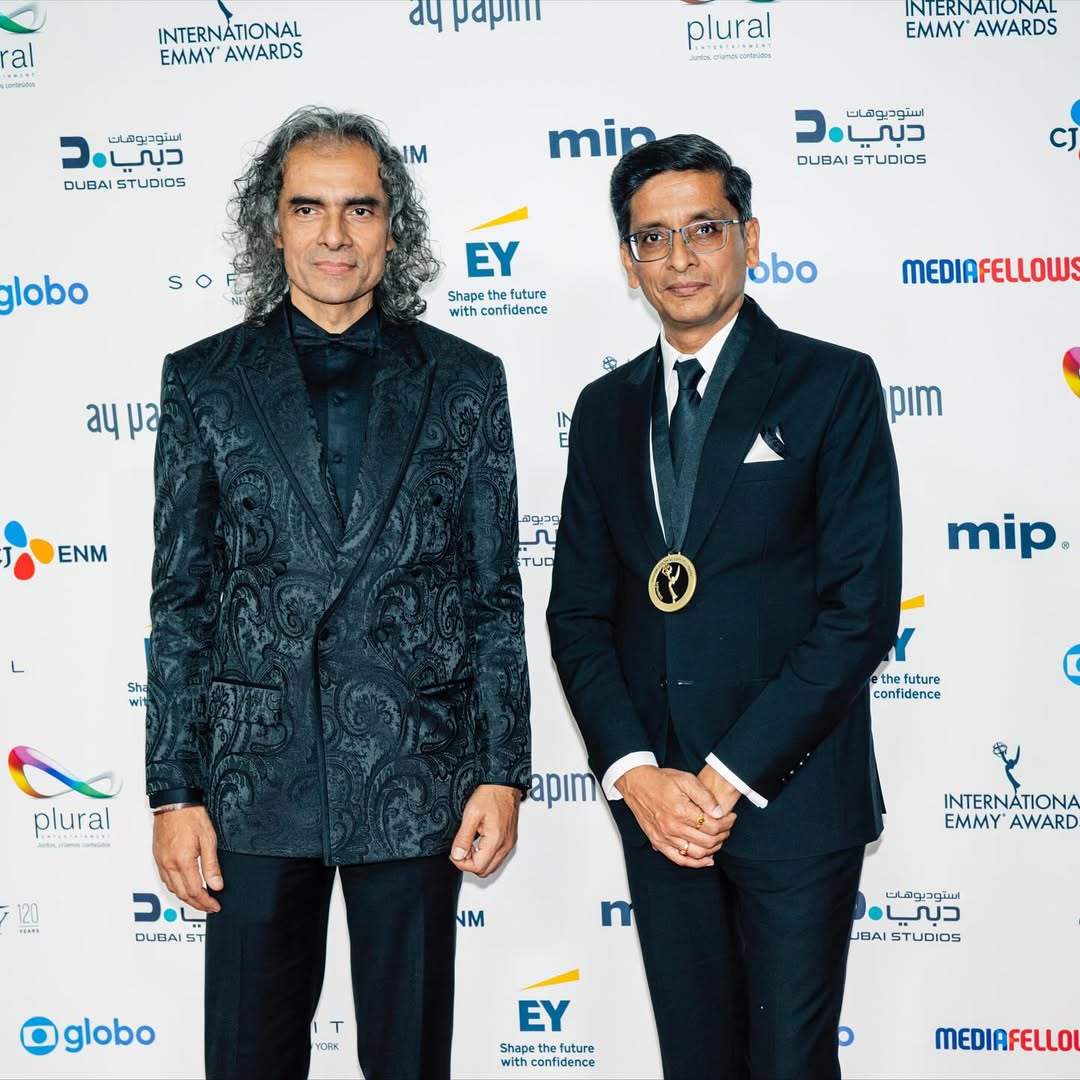 From the pind to the International Emmy’s red carpet, Chamkila shines on 🌟 (1)